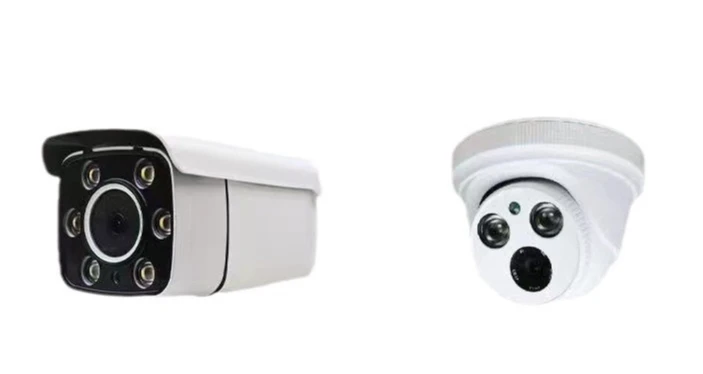 

Network surveillance camera set, outdoor high definition night vision security monitoring equipment set