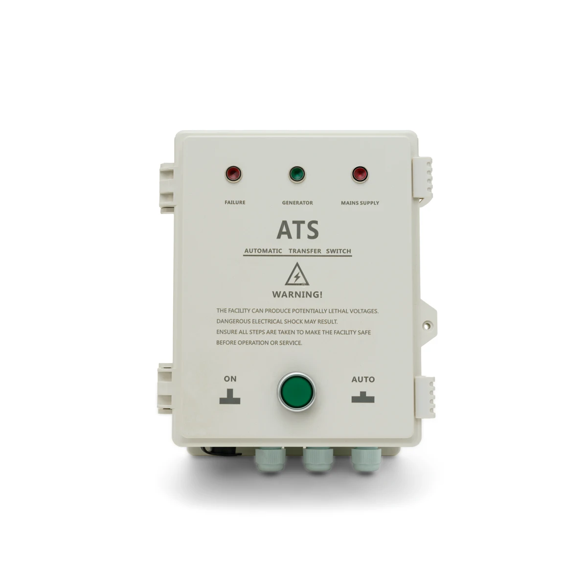 Small Generator Ats Single Phase 220v 380v Automatic Transfer Switch Control System Panel Box