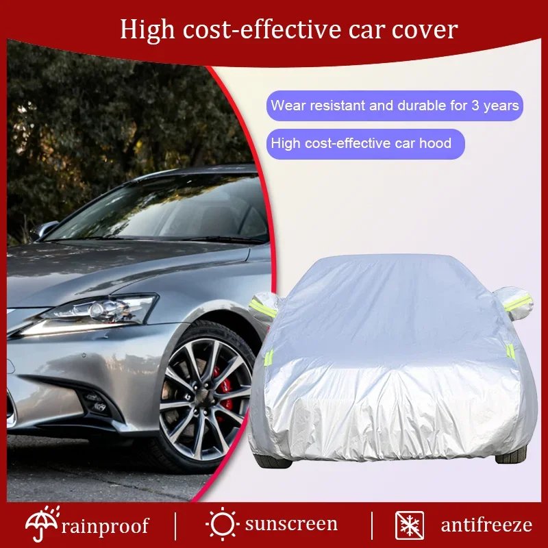 

Suitable for Lexus IS 500 IS300h IS200t IS300 IS200d IS250 IS350 Car Cover Anti UV Sunshade Snow Rain Dust Cover Windproof