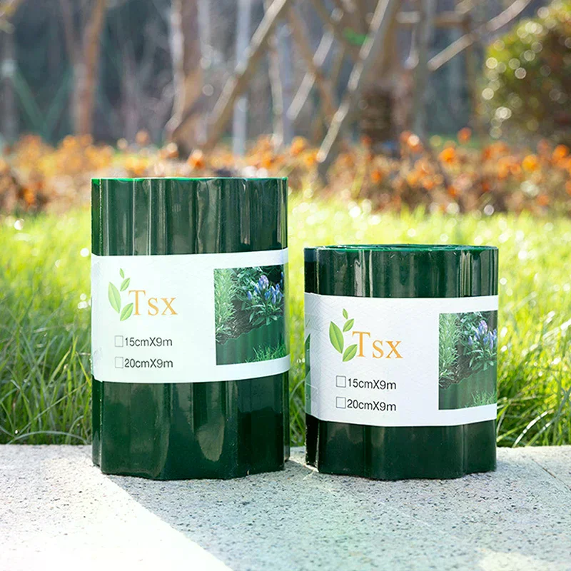 10/15/20cm Plastic Garden Grass Lawn Edge Fence Path Flexible Lawn Edging Border Outdoor Yard Garden Accessories