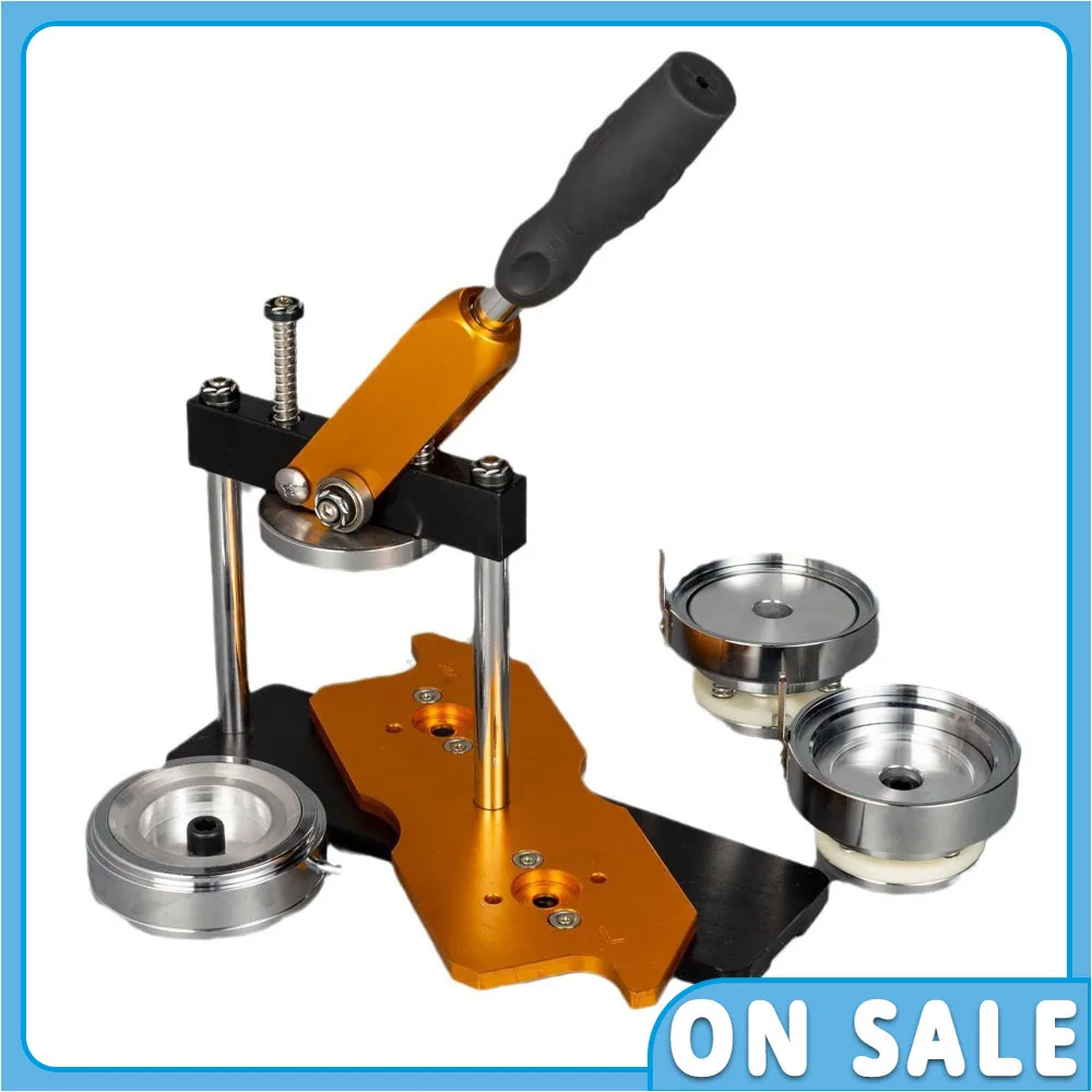 Badges Rotating Badge Machine Shaking Machine DIY Equipment Badge for Friends Children DIY Gifts,Button Maker Machine