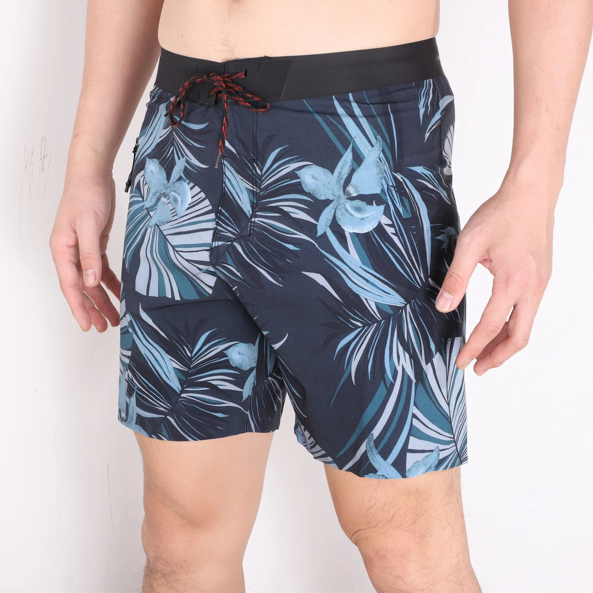 New Fashion Upgrade Brand Beach Shorts For Men Bermuda Shorts Waterproof Quick-drying Swimwear Casual Diving Surfing Boardshorts