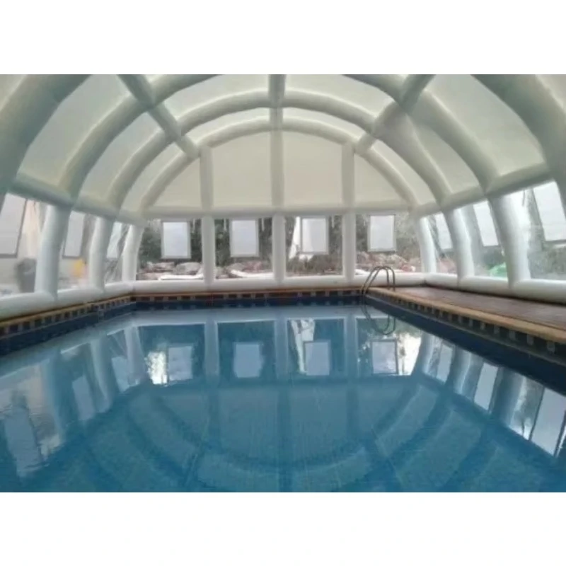 Waterproof Swimming Pool Inflatable clear Dome Tent Inflatable Pool Cover Tent