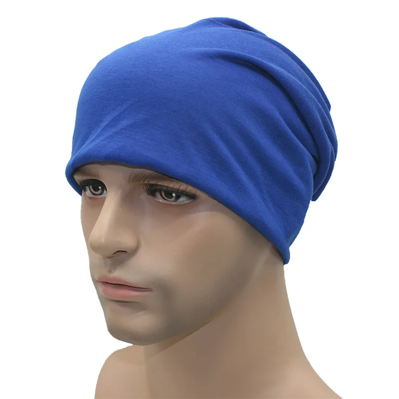 Gorros Unisex cálidos de doble capa para hombre y mujer, gorros transpirables finos de Color caramelo para esquí, correr, senderismo y ciclismo,