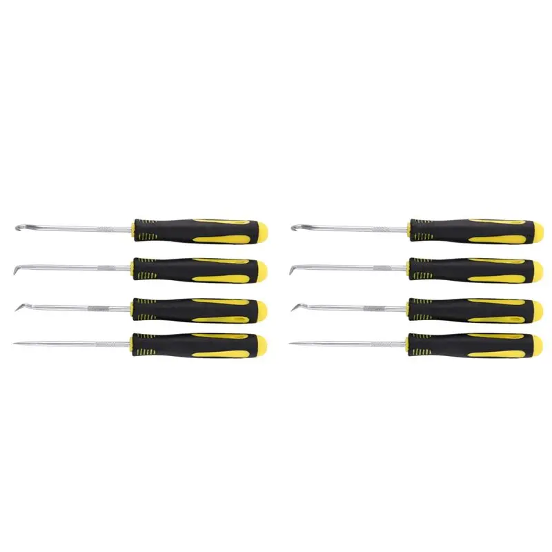 8 PCS Scraper Hook Tool Set Oil Seal Puller Rubber O-Ring Hook Seal Screwdriver Hand DIY Tools Remover Tools