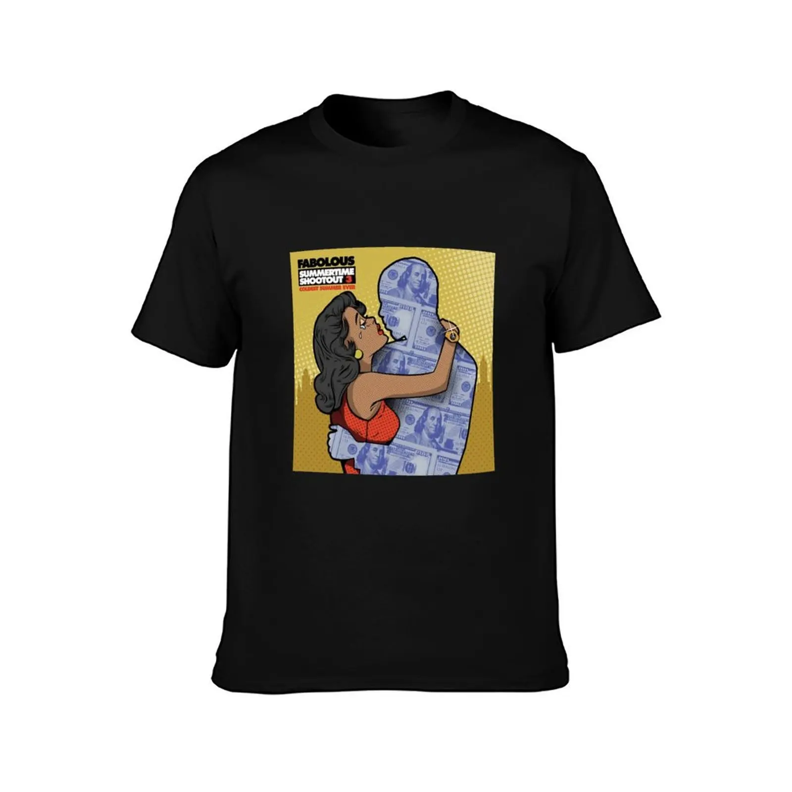 Fabolous Summertime Shootout 3 Poster Fan T-Shirt Summer Casual Cotton Tee Oversized Streetwear Tops Vintage Graphic Print