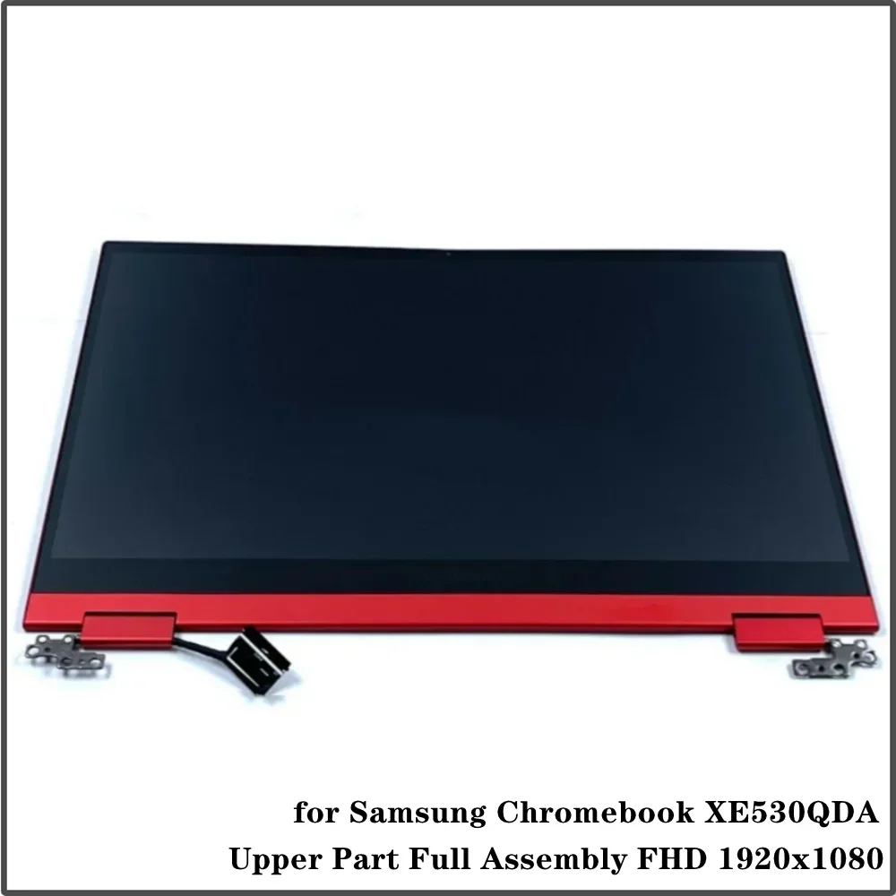 13.3 inch for Samsung Chromebook XE530QDA Laptop Display LCD Screen Upper Part Full Assembly FHD 1920x1080