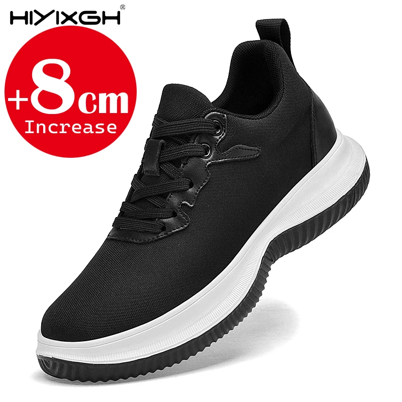 

Новые мужские кроссовки 2026 года с увеличением роста, обувь для увеличения роста на 8 см, спортивные кроссовки для мужчин, размеры 37-45