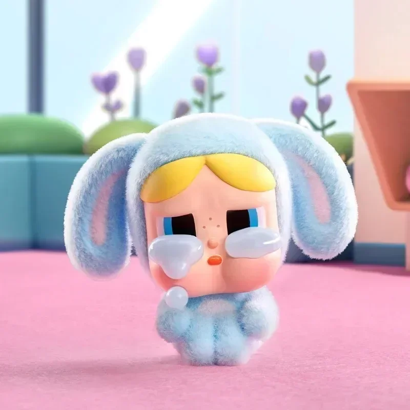 

POP MART CRYBABY X Powerpuff Girls Series Kawaii Anime Blind Box Action Figures Surprise Mystery Dolls for Girls