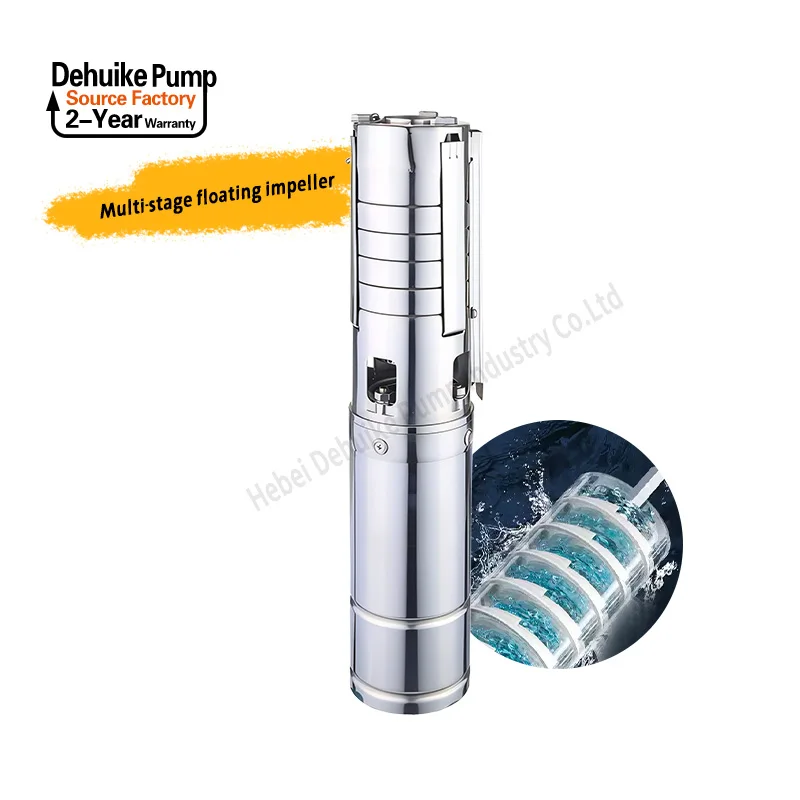

3hp Solar Submersible Pump Solar Power Deep Well Water Pump Large Flow Of Solar Water Pump