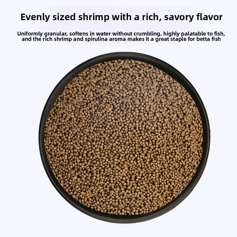 AquaNation Betta Fish Food Pellets,Micro Granules for Siamese Fighting Fish,Guppies,Small Goldfish&Top-Feeding Tropical Fish view 4
