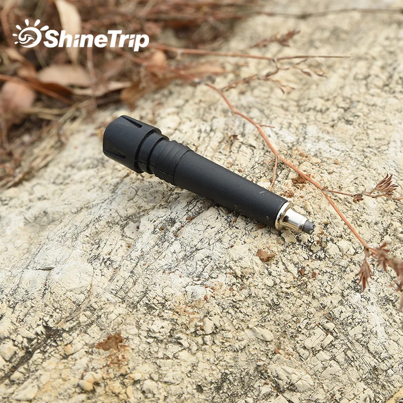 Shine Trip Tungsten Steel Rod Tip Wear-resistant, Firm, Hard Universal Mountaineering Cane Tip Made of Carbon Tungsten Steel