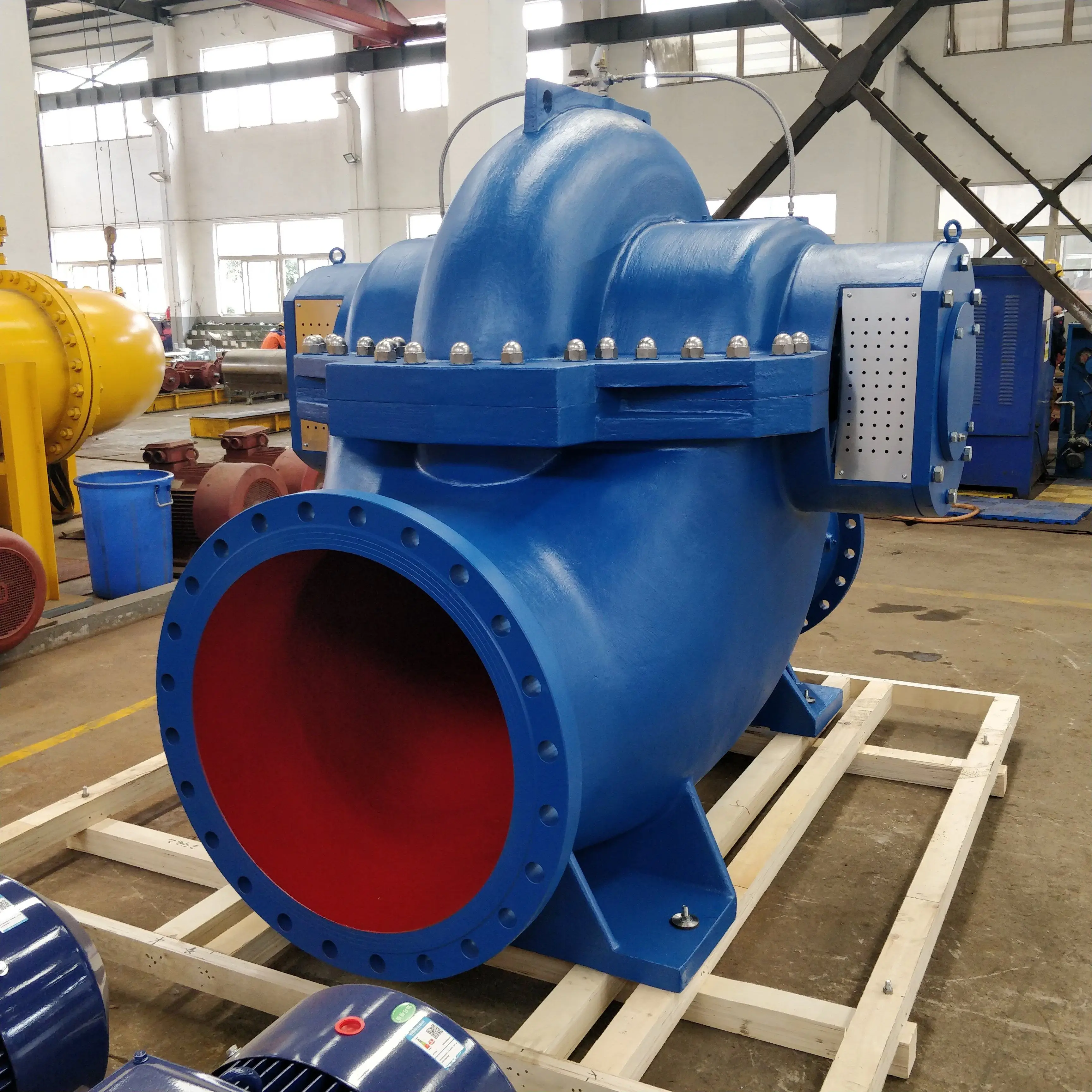 

SBS400-540E 1450rpm 900KW Single-Stage Split Case Double Suction Pump Wastewater Irrigation Customizable OEM Firefighting