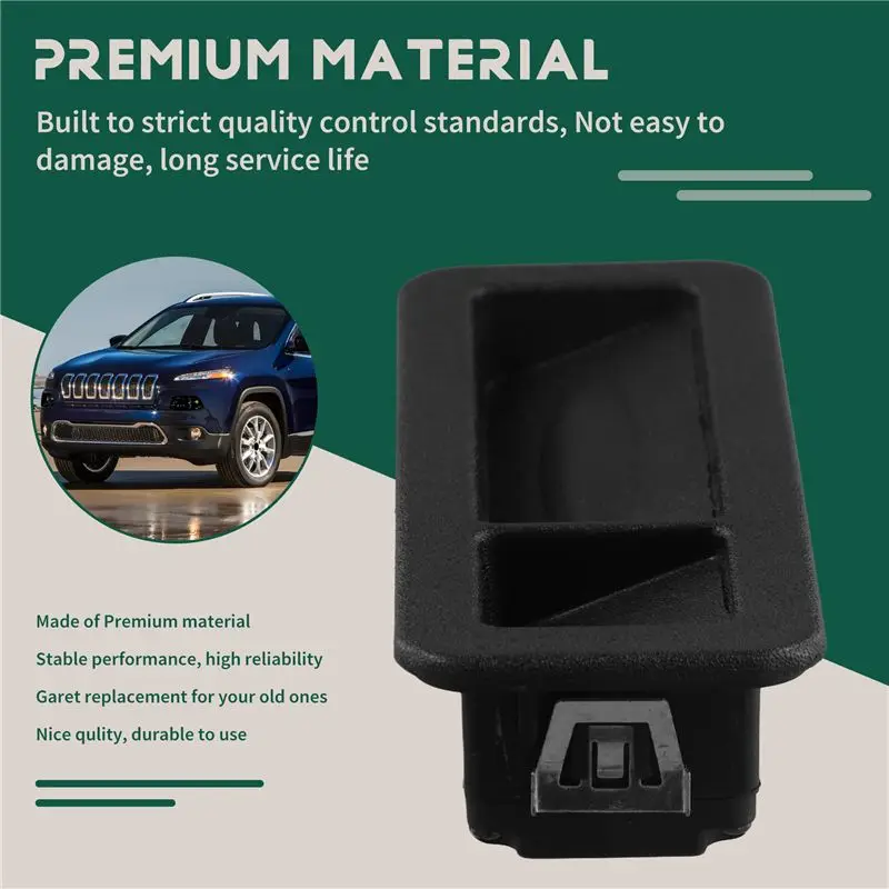 AEE5-Car Tailgate Release Handle Rear Trunk Opener Switch Liftgate Switch 68184314AA For Jeep Cherokee 2014-2018
