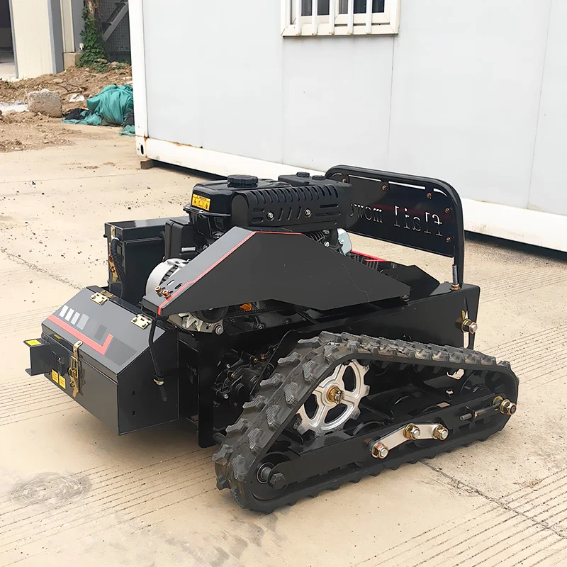 ที่กําหนดเองขายร้อนคุณภาพสูง Professional เครื่องตัดหญ้าหุ่นยนต์รีโมทคอนโทรลรุ่น 500 ล้อรีโมทคอนโทรลเครื่องตัดหญ้า