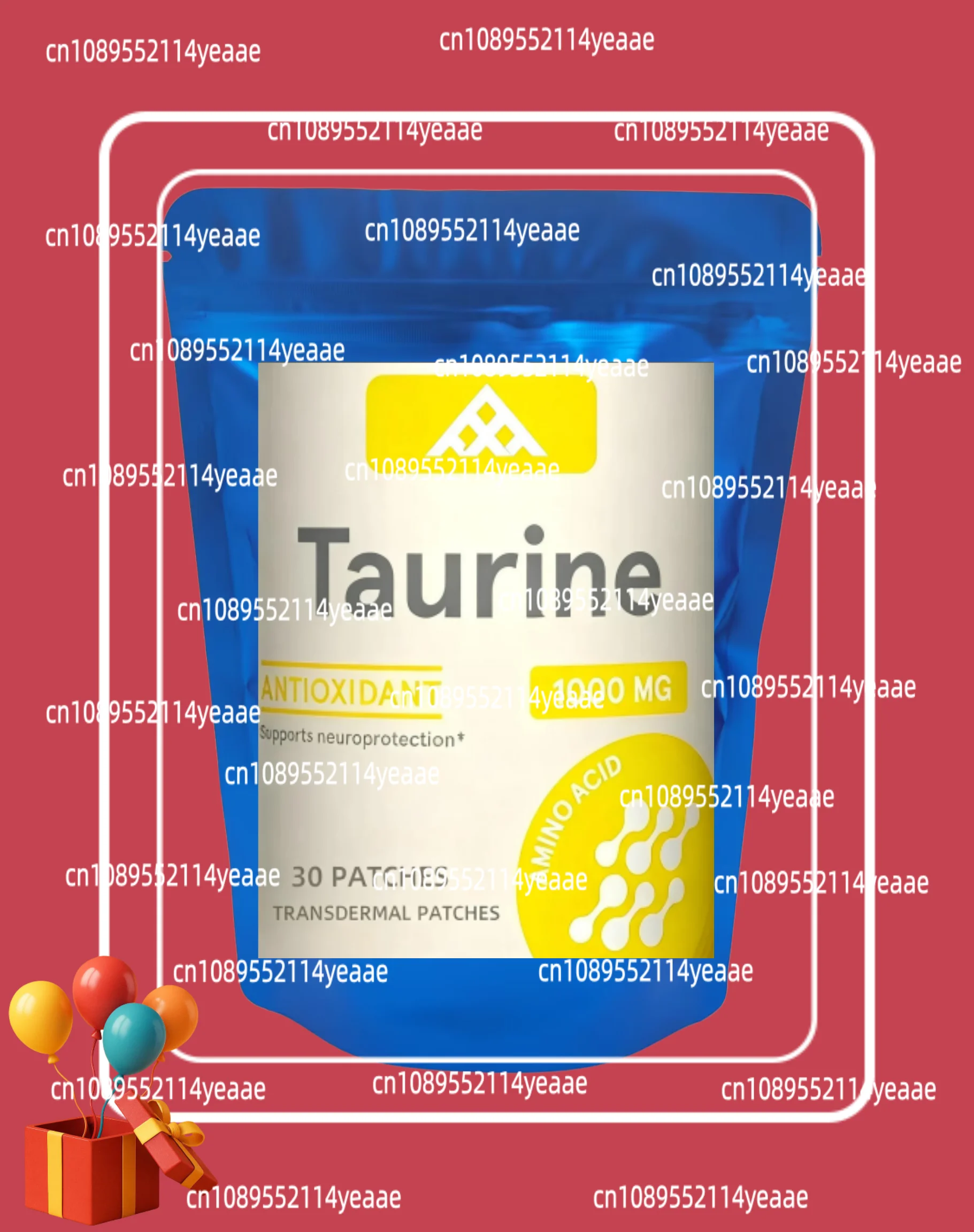 30-patches-taurine-transdermal-patches-muscle-strength-memory