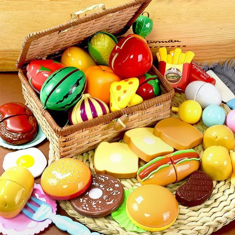 1-teiliges Spielhaus Dekomprimieren Lernspielzeug Montessori Paste Chechele Simulation Durian Wassermelone Lernspielzeug Geschenk