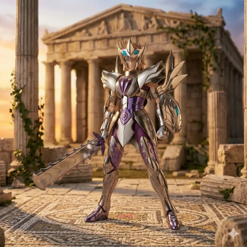 【In Stock】ST Model Saint Seiya Myth Cloth EX Grani Sigmund God Warrior Asgard Grey Metal Armor Action Figure Toy Collection - view 4