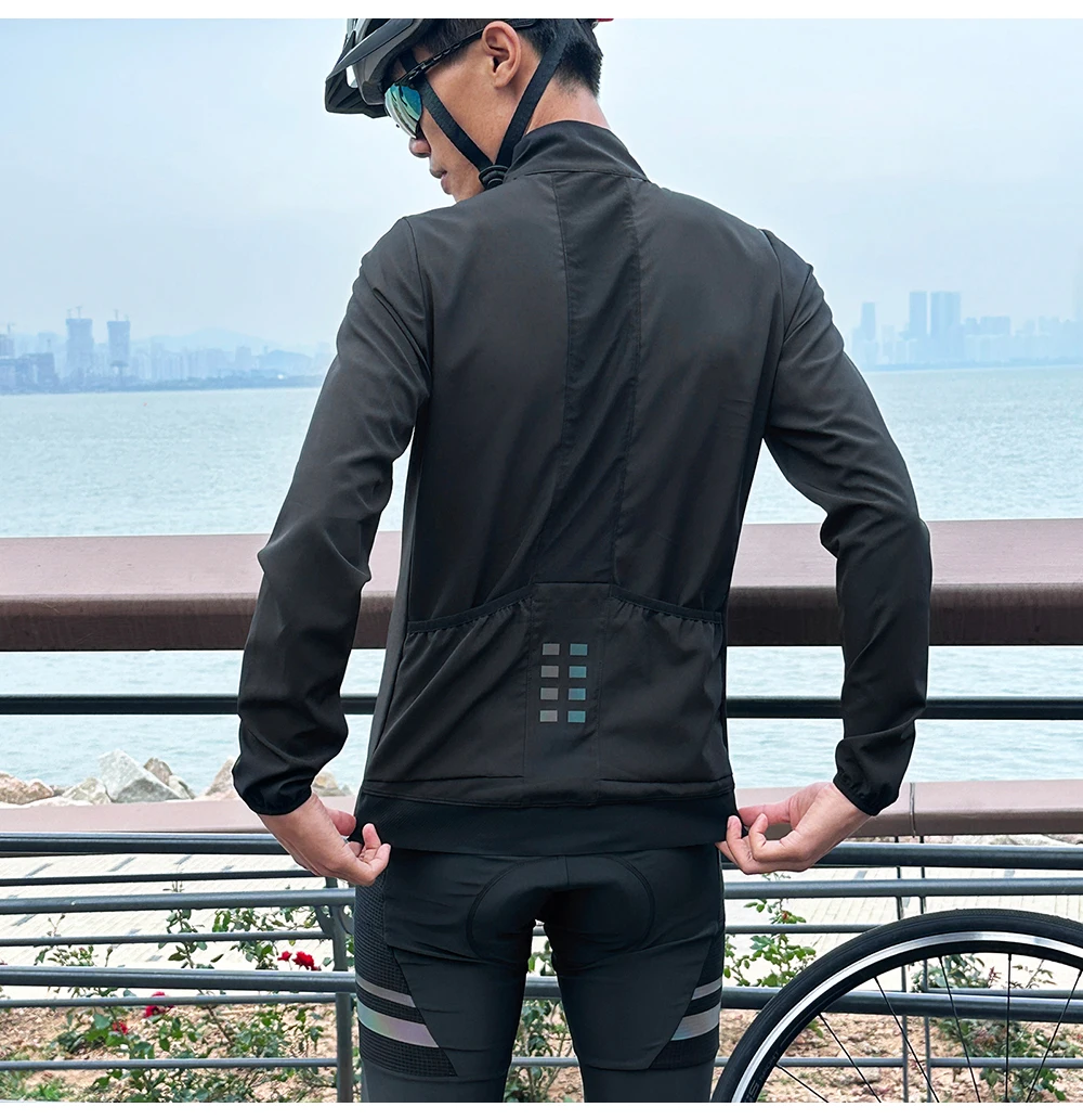 WOSAWE Fahrradjacken, Sommer, atmungsaktiv, Fahrradjacken, Windjacke, Reiten, Outdoor, Sonnenschutz, Reitausrüstung – Detail 9