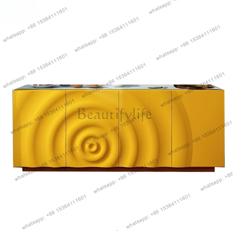 personalized creative living room dining side cabinet, model room decorative cabinet hotel entrance locker