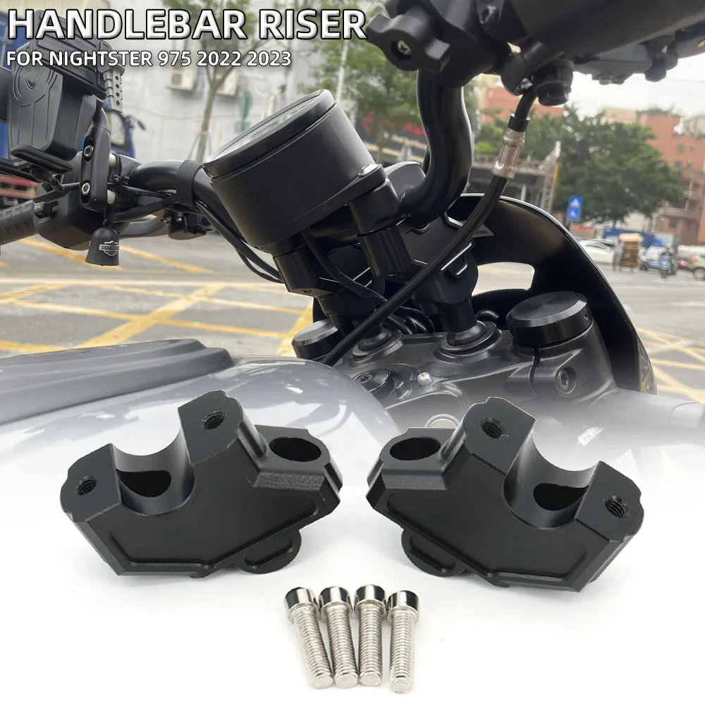 

2023 NEW Motorcycle Accessories Modified Parts With Elevated Handlebars FOR Harley Nightster 975 RH975 RH 975 2022 2023