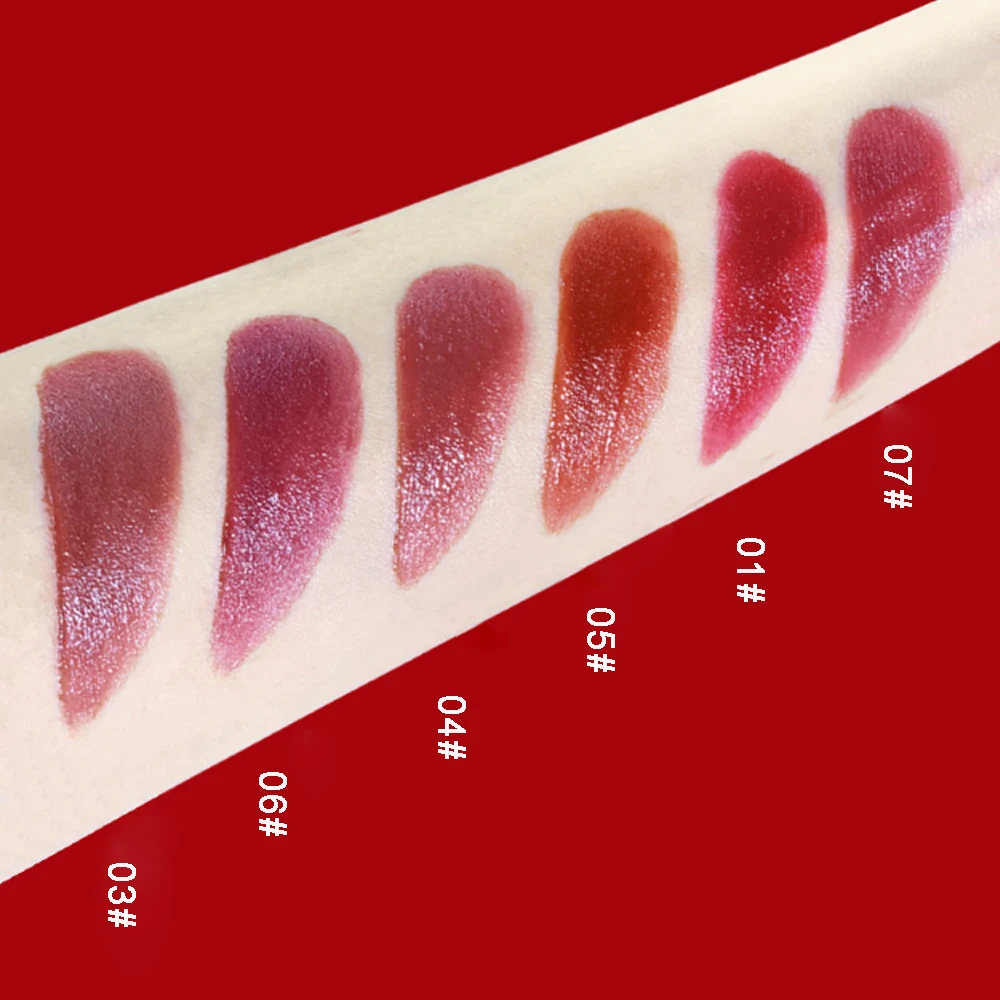 Matte Liquid Lipstick Waterproof Long Lasting Velvet Mate Nude Red Lip Gloss Lint Tube Makeup Cosmetic Lipsticks Lipgloss