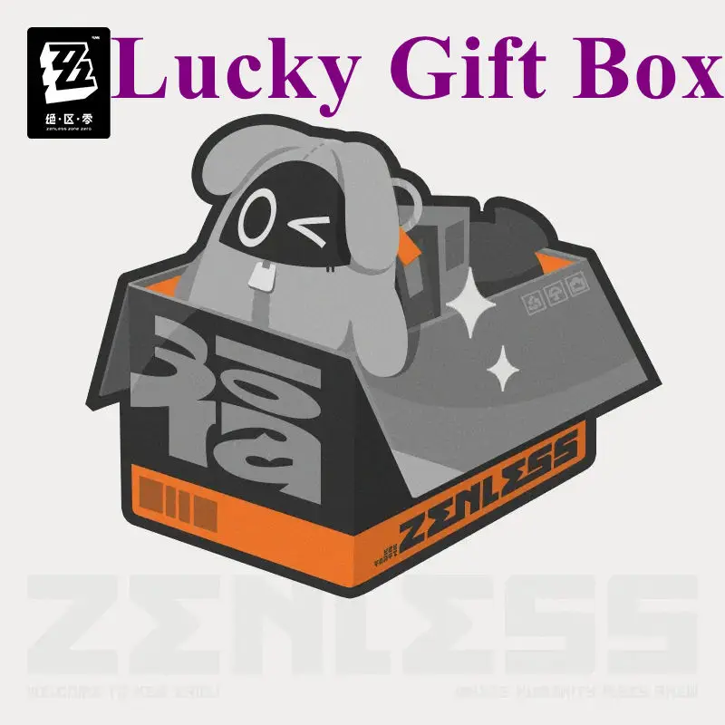 miHoYo Game Official Zenless Zone Zero 2026 Spring Festival Lucky Bag Bangboo Plush Doll Anime Badge Ornament Cosplay Xmas Gifts
