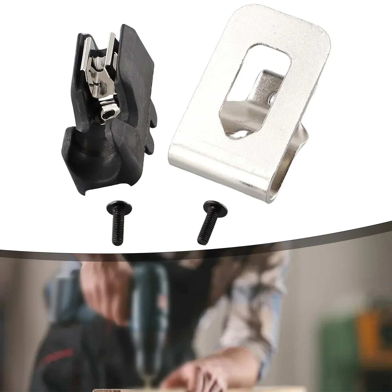 2pcs Belt Clip Hook Bit Holder Kit For DCD771 DCD980 DCD985 Power Tool Accessores Electric Drill Belt Hooks Power Tools