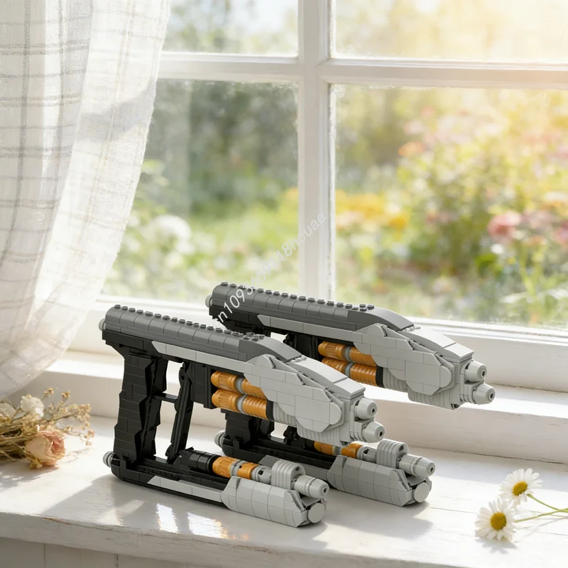 

902pcs MOC Blasters Life Sized Super Heroes Marvelled Guardians Galaxy Toy Model Christmas Gifts Building Blocks Construction