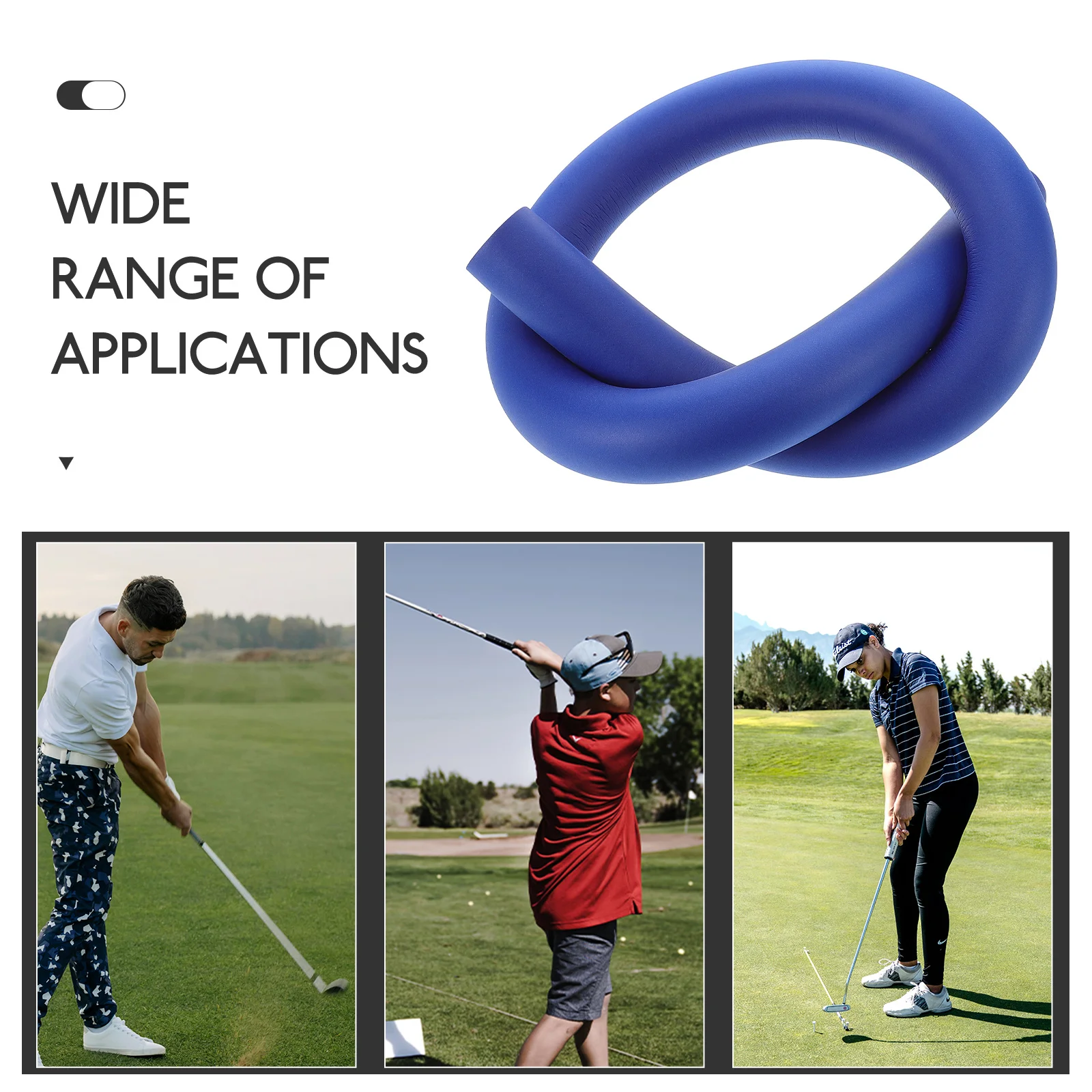 Golf Training Tool Multi-Use Flexible Rods Improve Performance Unique Design Protect Wrists Shoulders Golf Swing Trainer