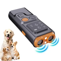 Bark Guard Anti Barking Device for Dogs, 2024 New Dog Bark DeterrentDevice with HD Display and LED Flashlight Stop Bad Behavior