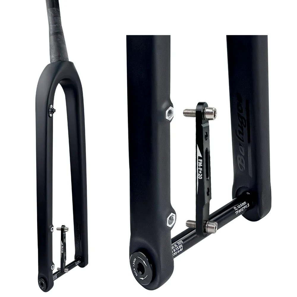 Balugoe Road MTB Fahrrad Vorderradgabel Gerade Rohr Kegel Rohr Barrel Welle Schnelle Demontage 26er 27,5er 29er Reiten Zubehör – Detail 11