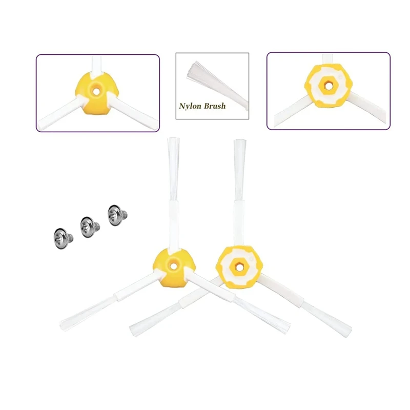 Cepillo lateral adecuado para aspiradora Roomba Irobot serie 600, 700 y 500