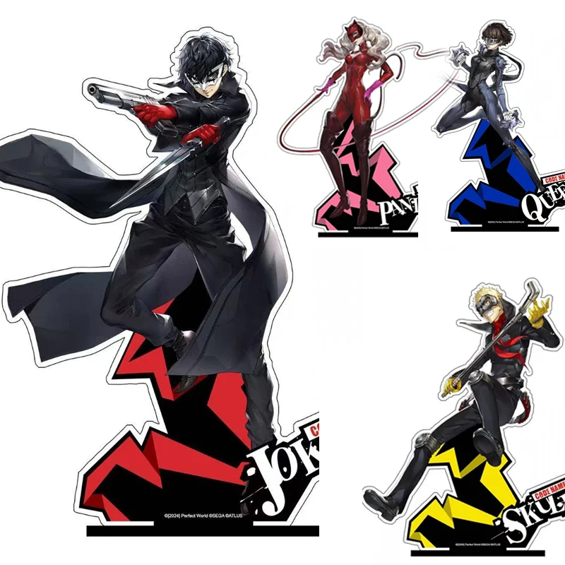 Anime Game Remote Records Ren Amamiya Ryuji Sakamoto Ann Takamaki Yusuke Kitagawa Acrylic Stand Character Desktop Ornament Gifts