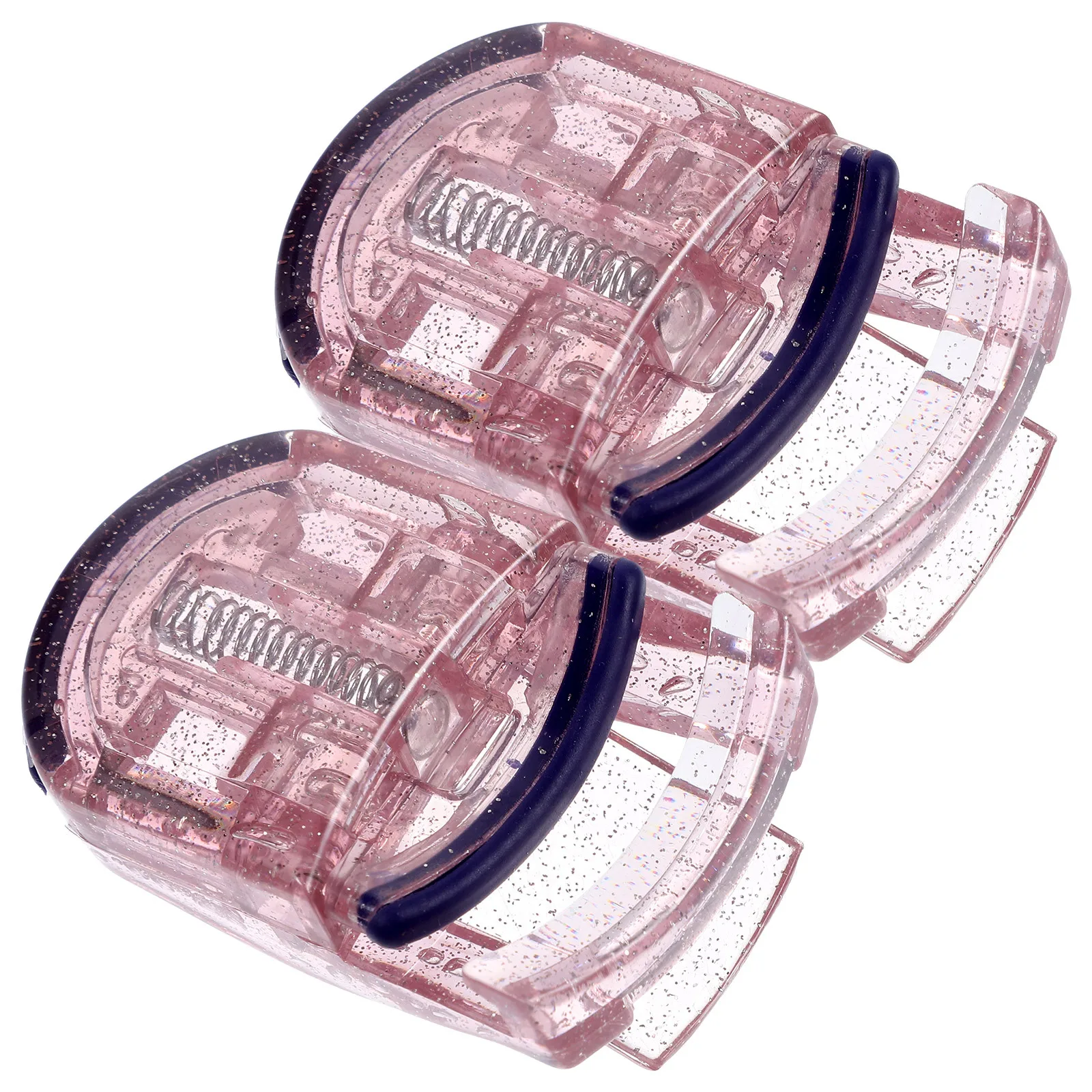 Recourbe-cils Portable en Silicone, tampon de remplacement, outil de bouclage longue durée, accessoire de maquillage pour cils de voyage, 2 pièces