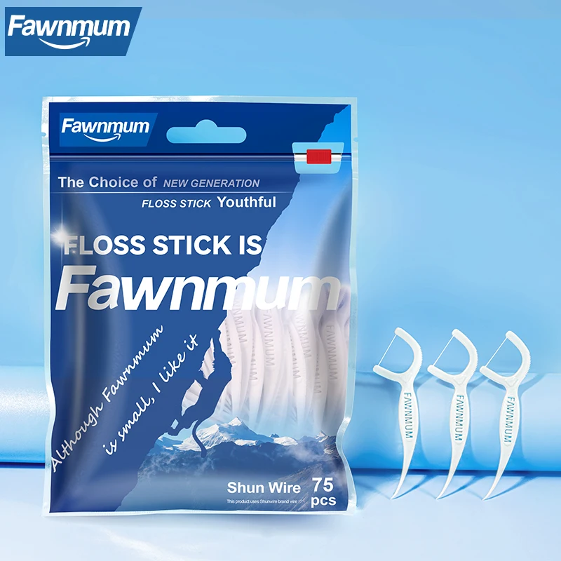 

300 шт., зубная нить Fawnmum, зубная нить, зубная нить, чистка между зубами, межзубная щетка, зубочистка, нить, уход за полостью рта