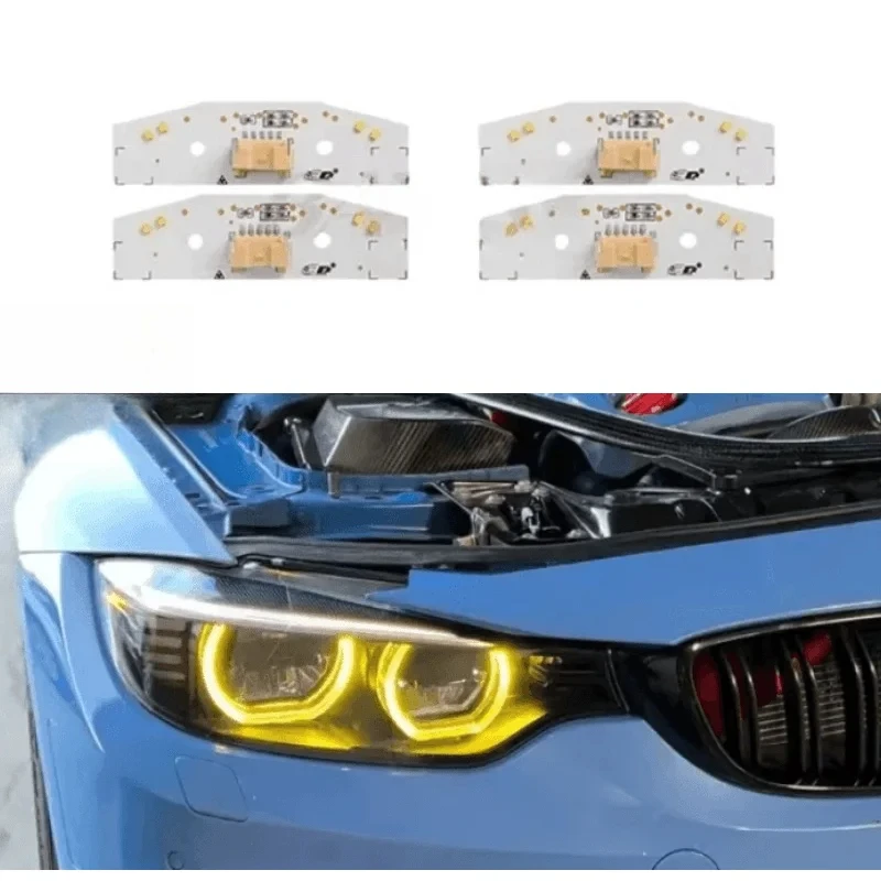 Yellow Module Chip for BMW M3 M4 2014 2015 2016 2017 F36 F32 F82 F80 F33 LCI Adaptive Headlight Daytime Running Light DRL Boards image 3