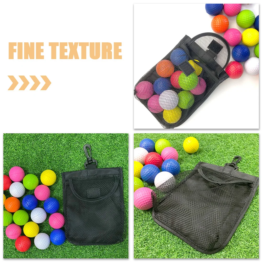 Poudres de balle de golf, tee-shirt de golf, support de balle de golf, sac de taille décoratif