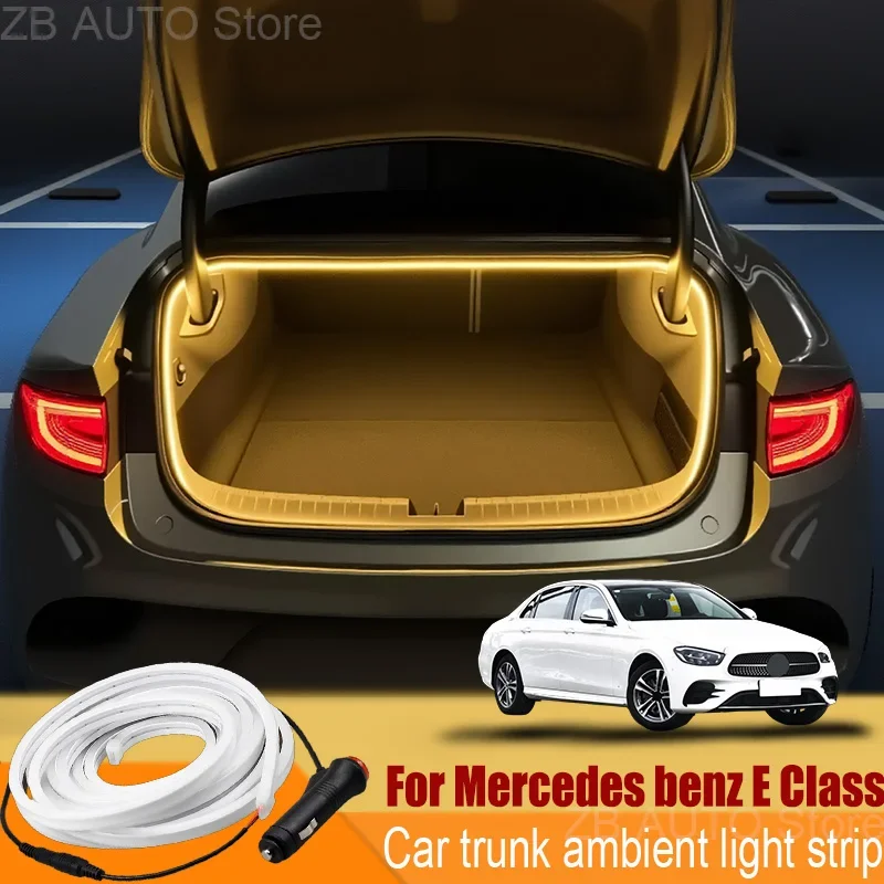 

For mercedes benz E class Automobile trunk ambient light automatic sensing car interior lighting with accessories