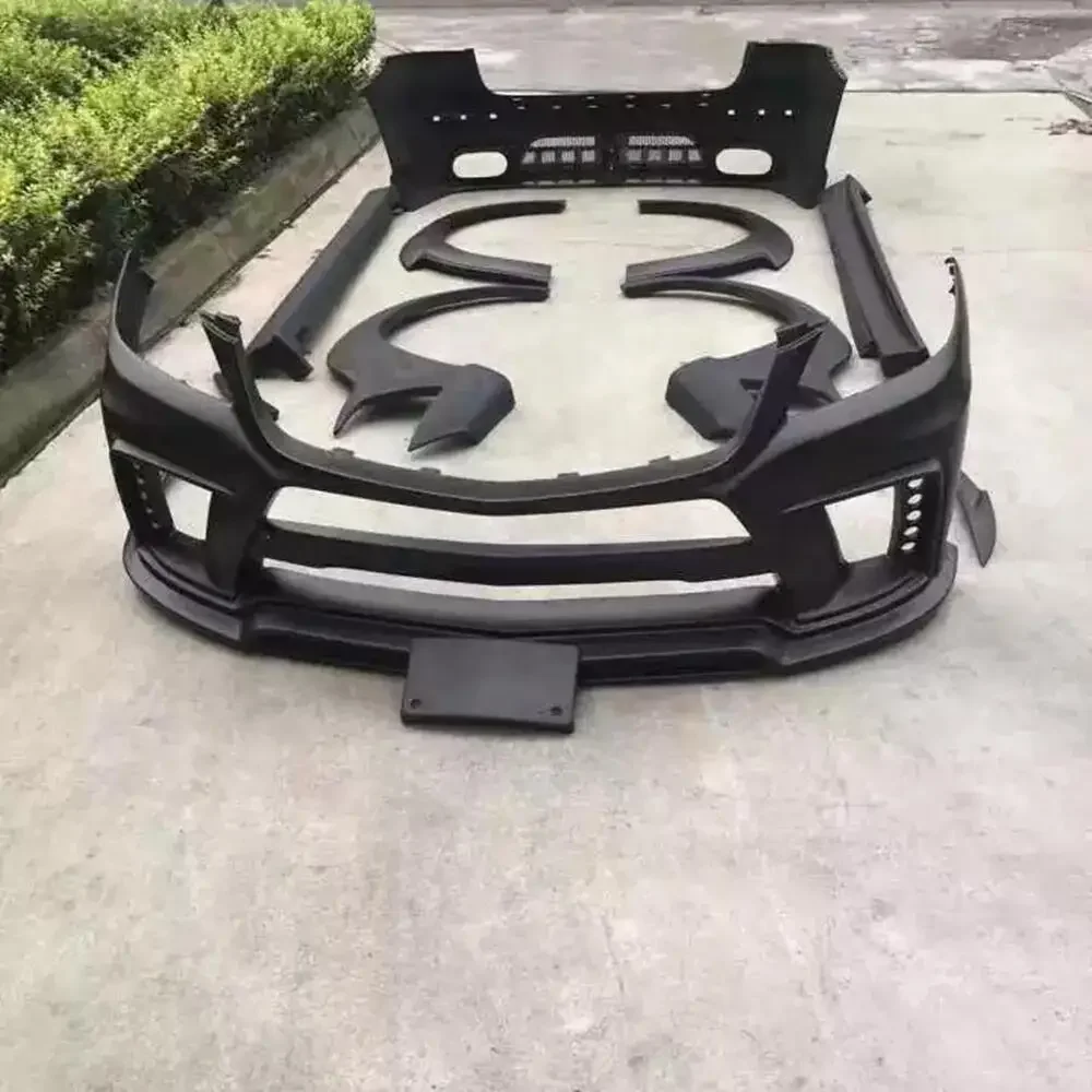 

Car surround body kit Front rear bumper Side skirts Wheel eyebrow for Mercedes-Benz ML modified WALD Wheel eyebrow Side skirts