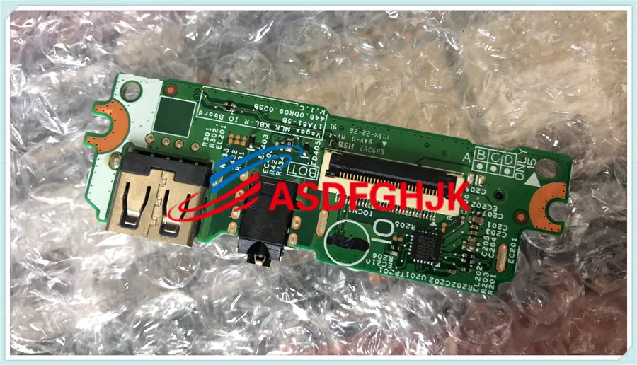 Original For Dell Vostro 3468 3467 3478 3578 3568 Input Output IO USB Audio Card Reader Board  WVYY9 Fully Tested