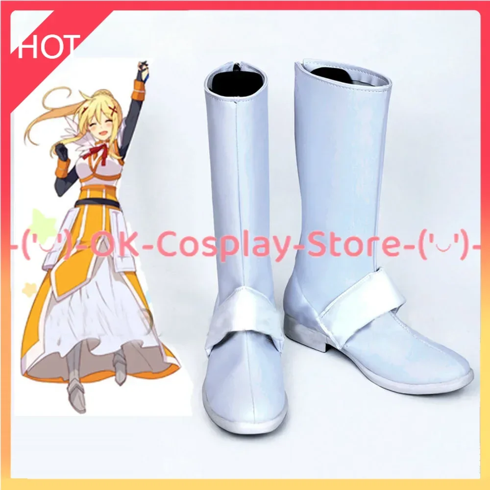 

Cosplay Shoes KonoSuba God's Blessing on This Wonderful World Darkness Boots Anime Game Halloween