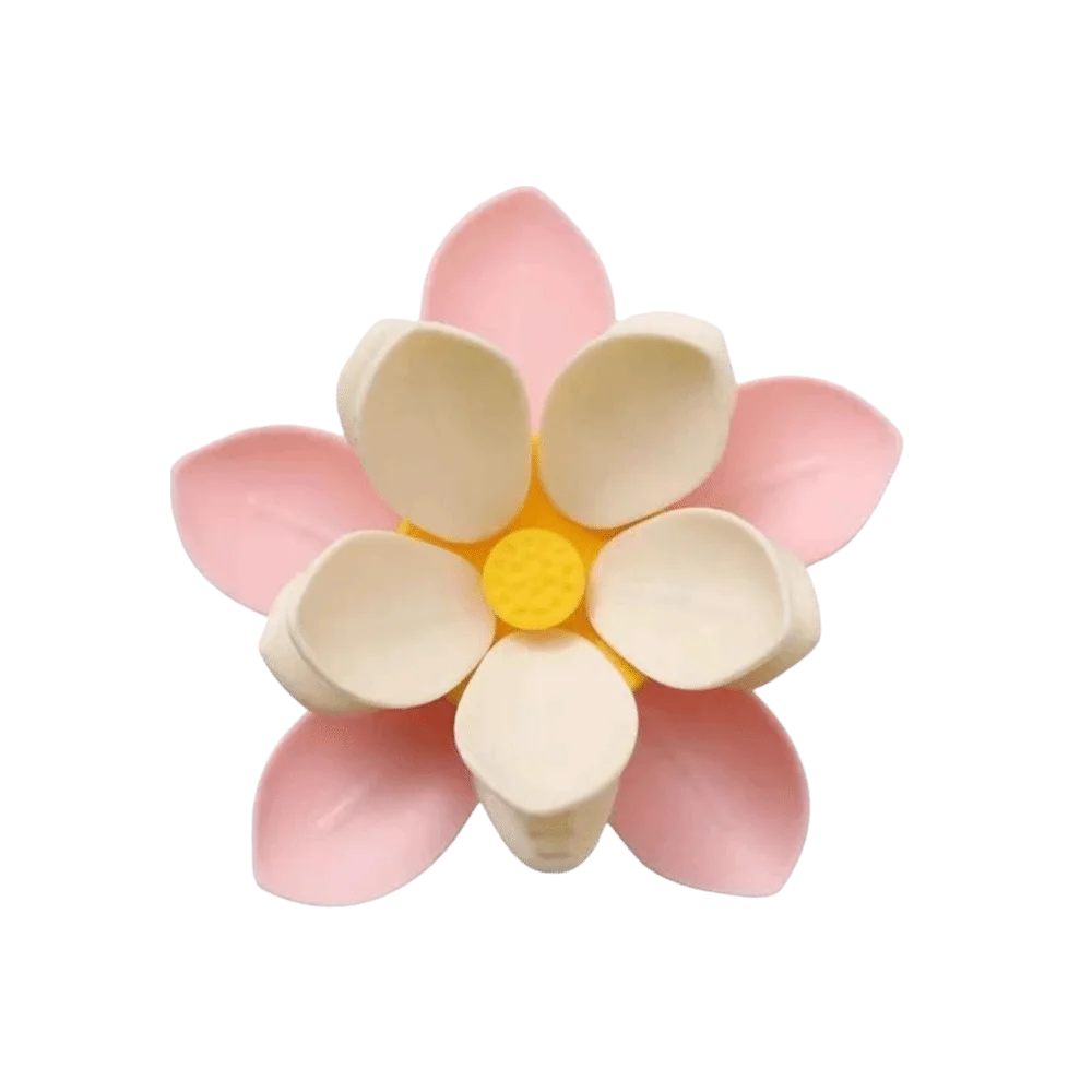 Double-Layer Flowers Magnetic Fridge Magnets 2 in 1 Kitchen Accessories Sealing Clips for Food Storage Multifunctional