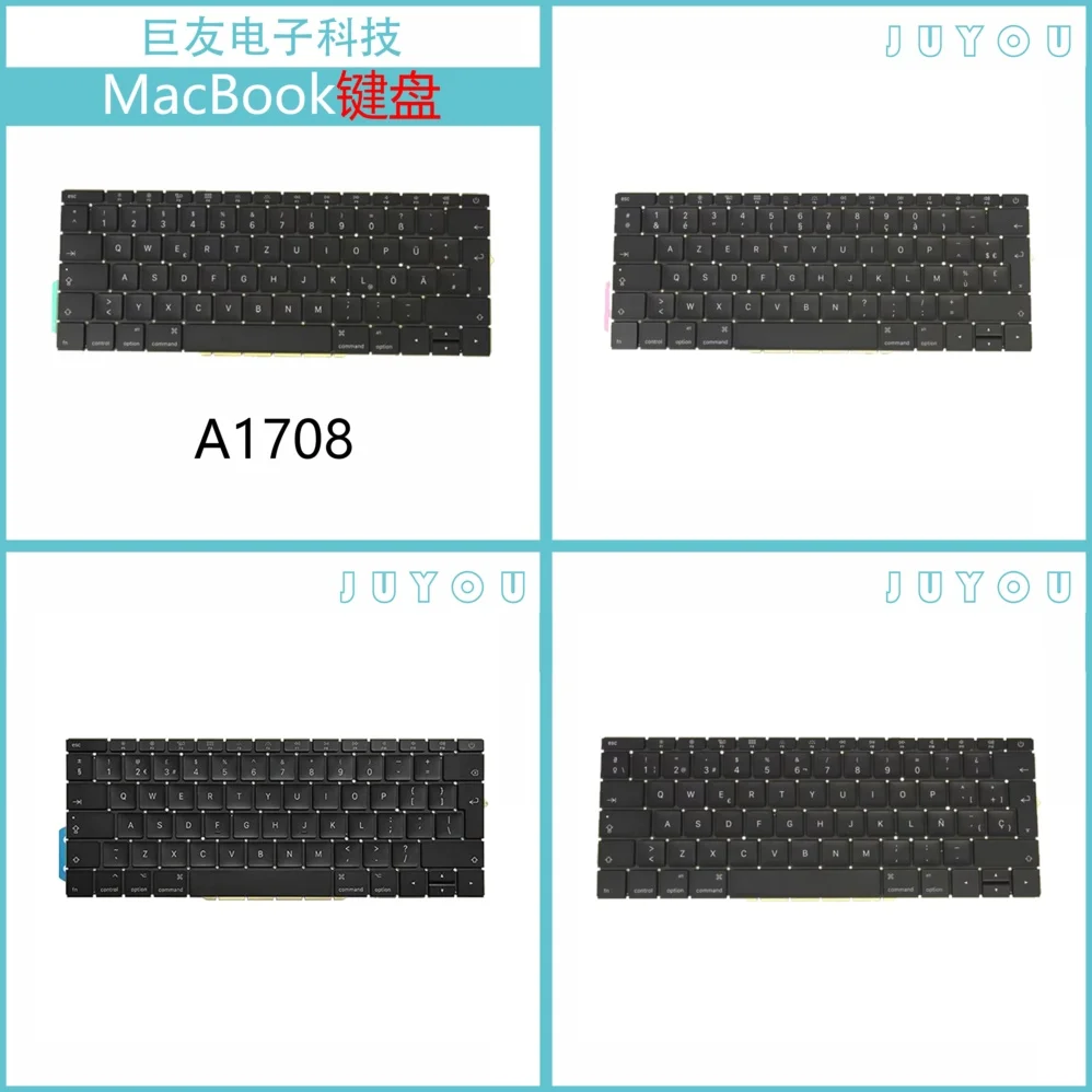 

Replacement Keyboard for MacBook Pro A1708 with Built-in Speaker and Audio Output Compatible with MacBook Pro 13 Inch 2016