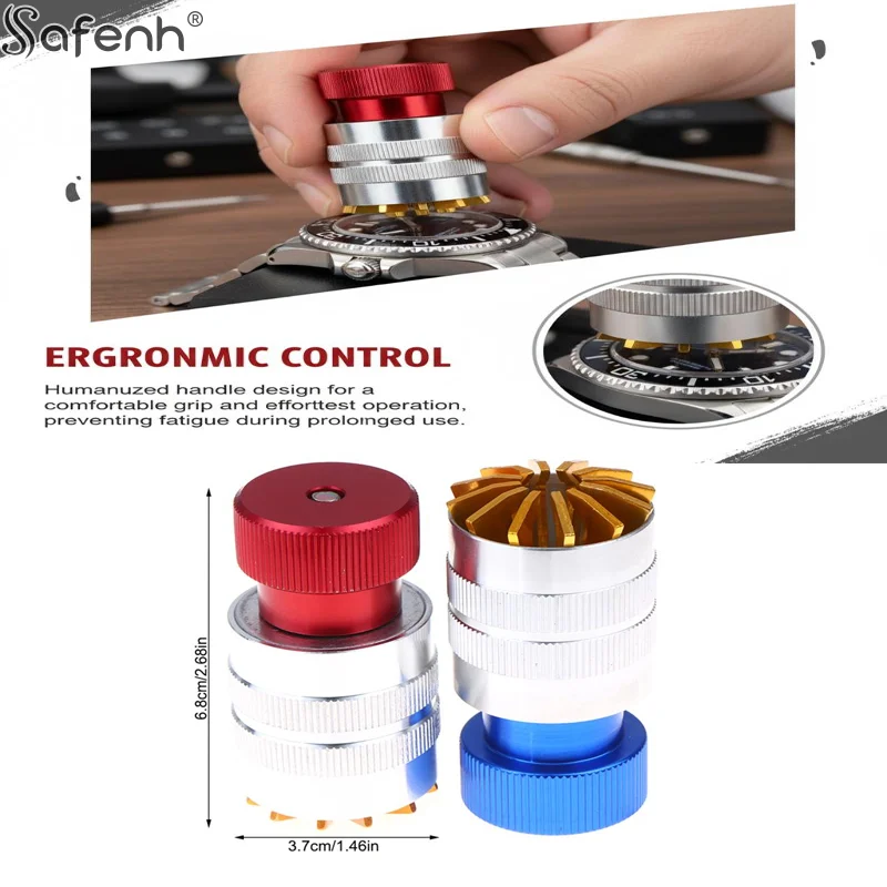 1Set  Watch Crystal Lift Front Case Cover Inserter Remover Opener Glass Remove Battery Replace Watch Repair Tool For Watchmaker