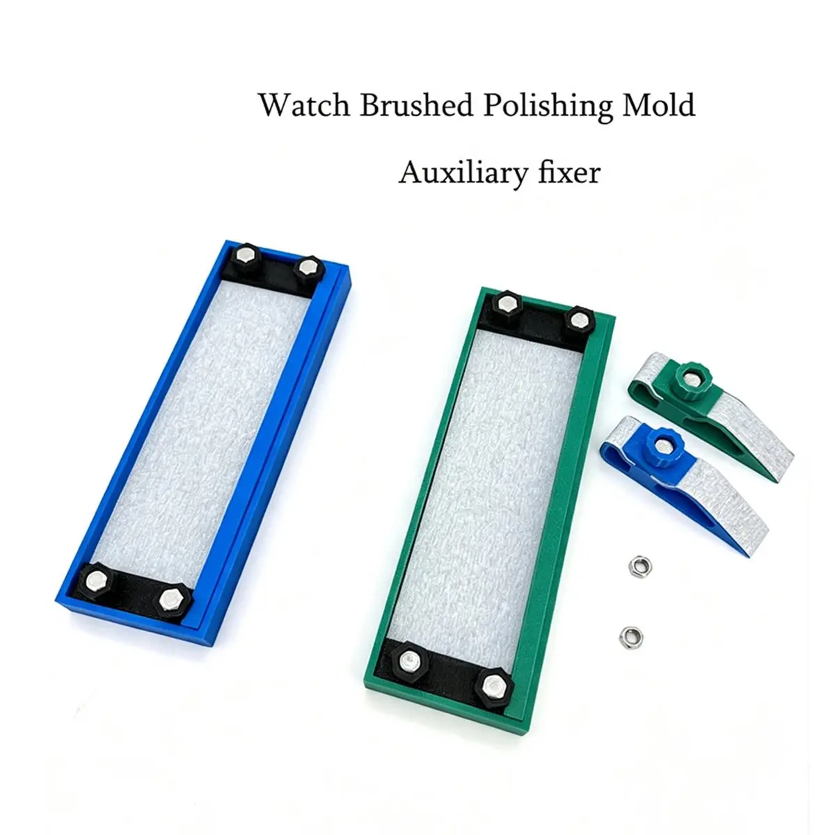 2026 New Tool Watch Brushed Polishing Fixture, Watch Case Band Refurbish Holder,Watch Case Grinding Polishing Repair Tool A