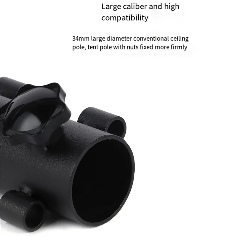 ABHQ-4PCS المظلة القطب تحديد أنبوب قوس الأرض يندبروف قابل للتعديل خيمة المظلة دعم قضيب المثبت #2