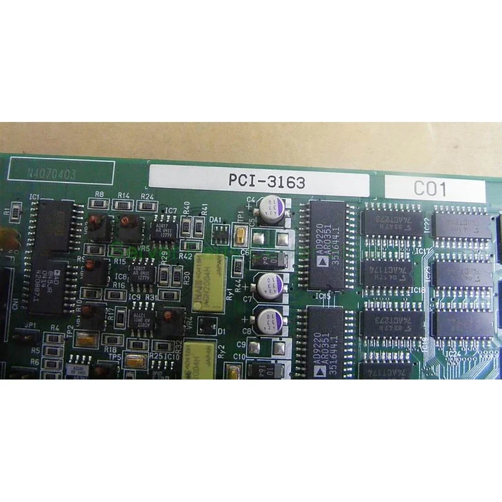Placa de aquisição para interface PCI-3163