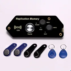 RW2000 TM RFID Duplicator Copiers and Touch Memory Keys RW1990 TM1990 IButton Copy 125KHz T5577 EM4305 EM4100 Keys Tag Cards