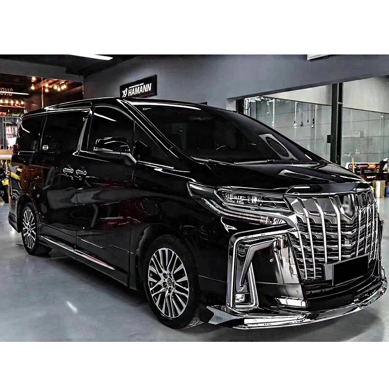 

Подходит для toyo-ta Alphard 2015-2018, обновление до 2019-2020 SC, комплект корпуса включает передний бампер с решеткой, заднюю боковую юбку губ